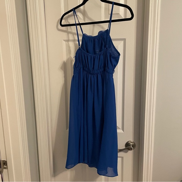 *DONATED* NWT | Melange Boutique Blue Floral Halter Dress | Summer - Picture 4 of 6